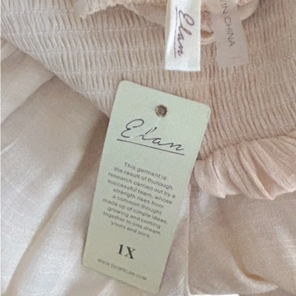 Elan high smocked